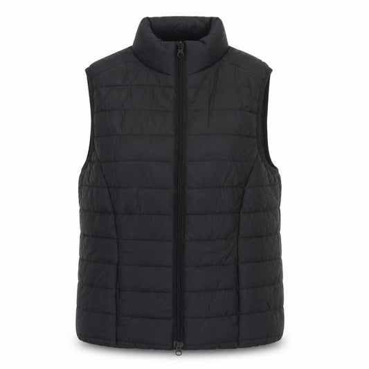 Boohoo Black Women's Puffer Waistcoat Size 10