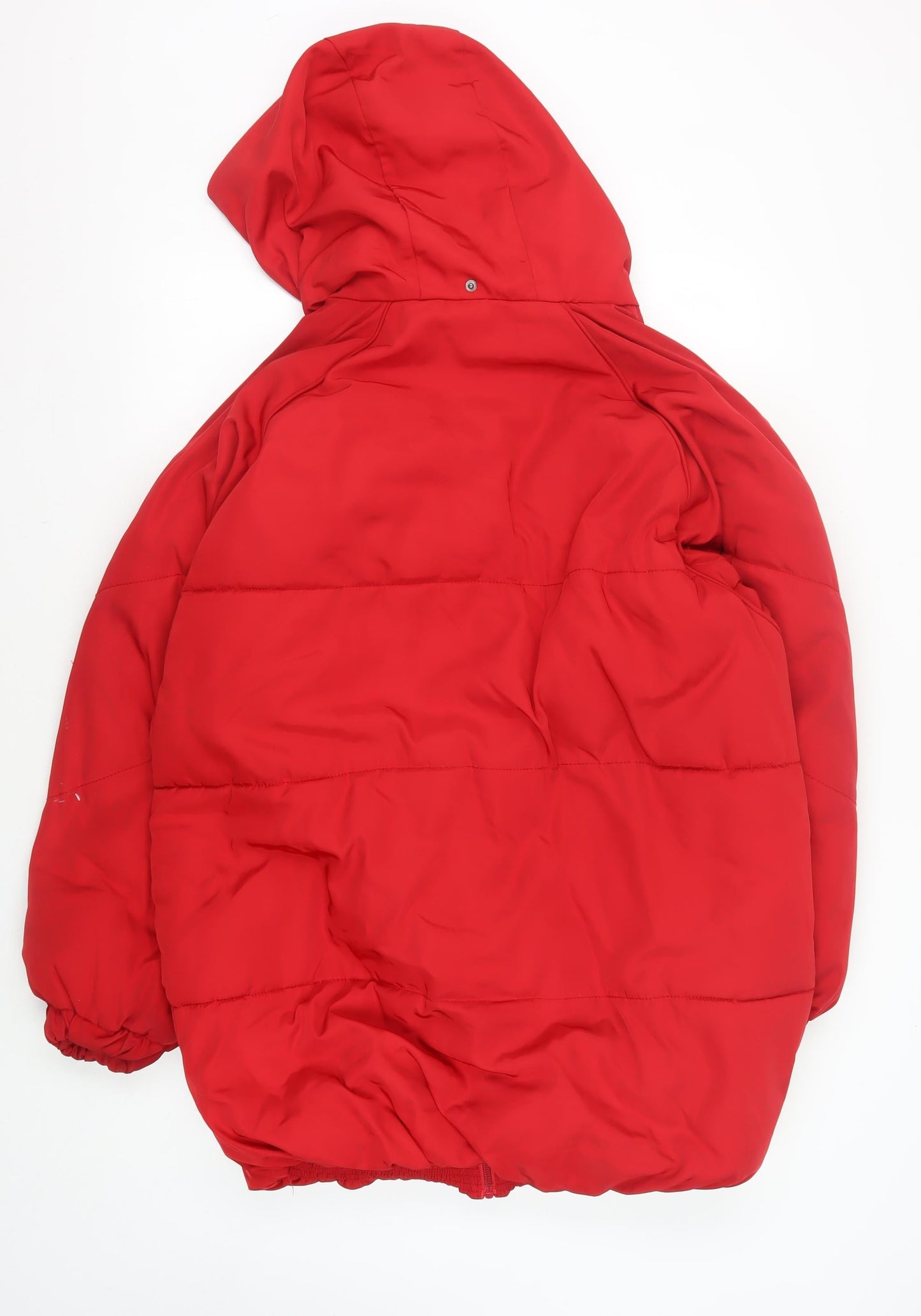 Pull & Bear Red Puffer Jacket for Men
