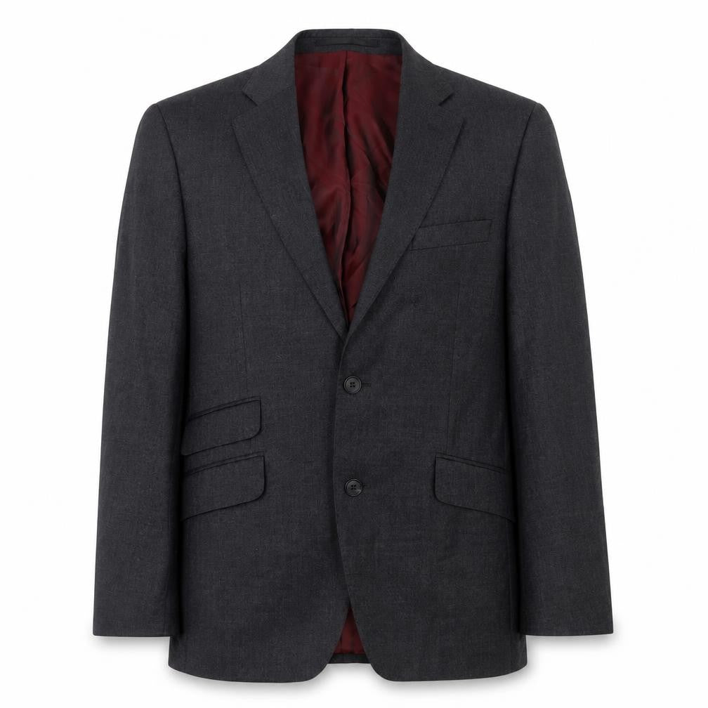 John Lewis Men's Grey Wool Blazer 38S, Classic Fit