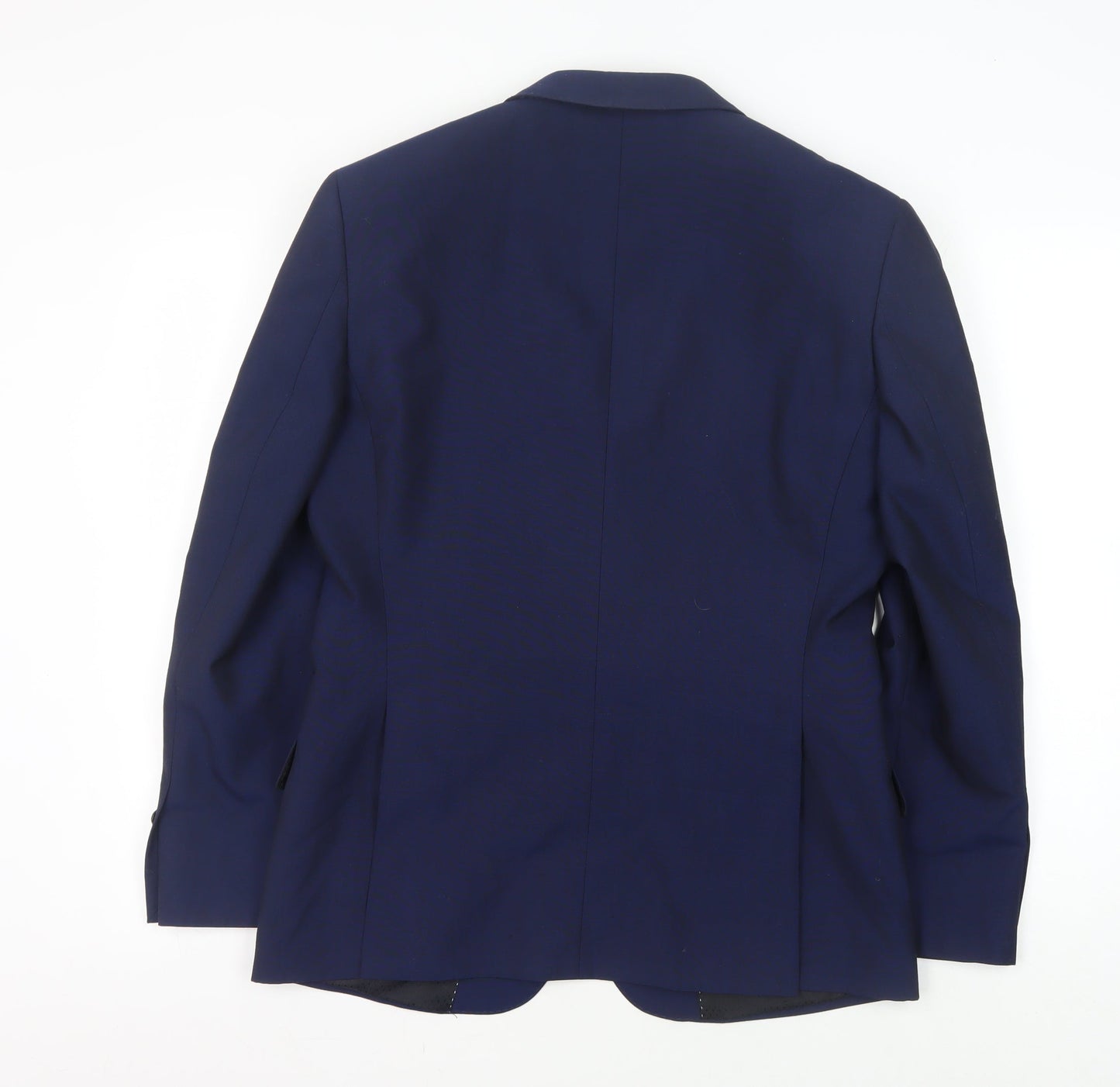 Kin by John Lewis Men's Blue Slim Blazer, Size 38S, Formal Style