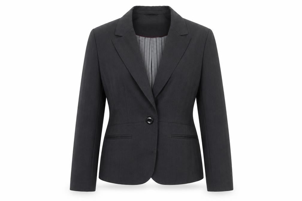 Next Women's Black Pinstripe Blazer Size 14