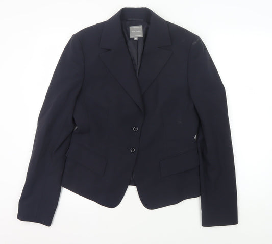 Marc Aurel Women's Black Wool Blazer Size 12