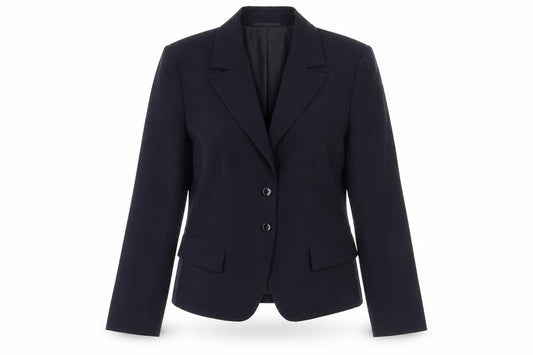 Marc Aurel Women's Black Wool Blazer Size 12