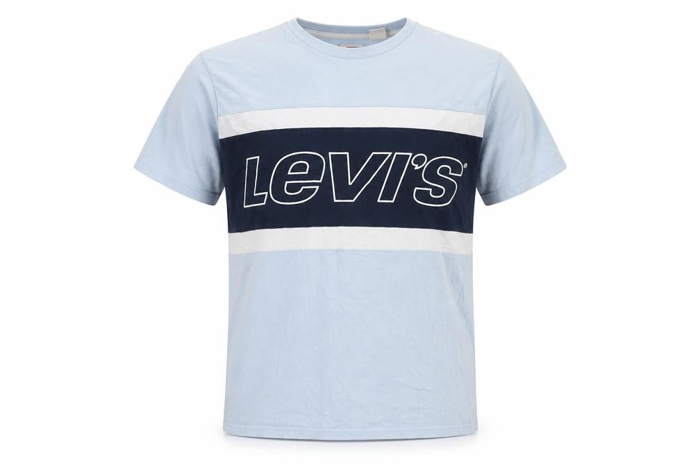 Levi's Men's Blue Graphic Print T-Shirt Size S