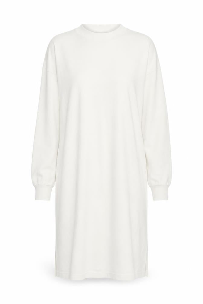 Monki Women's White T-Shirt Dress in Size S, Cotton