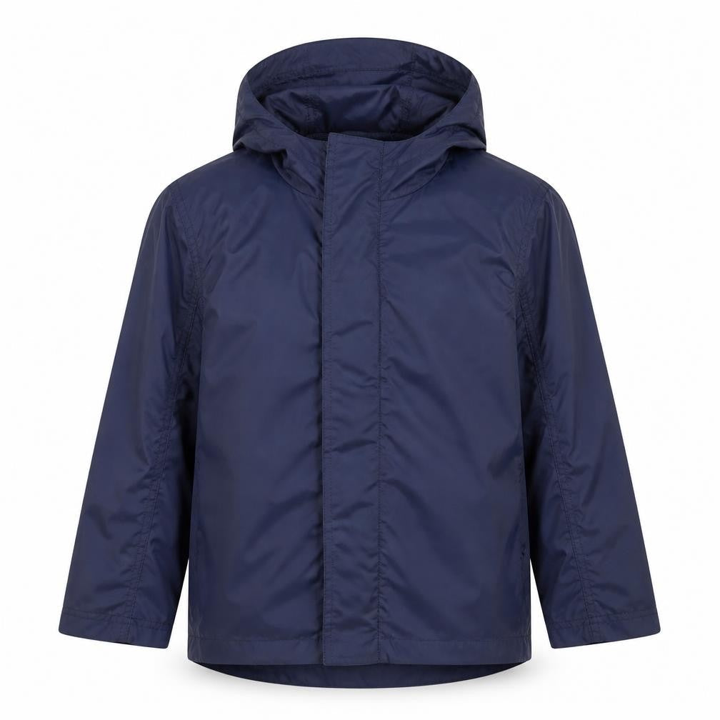 Indigo Collection Girls Blue Mid-Length Hooded Jacket 9-10 Years