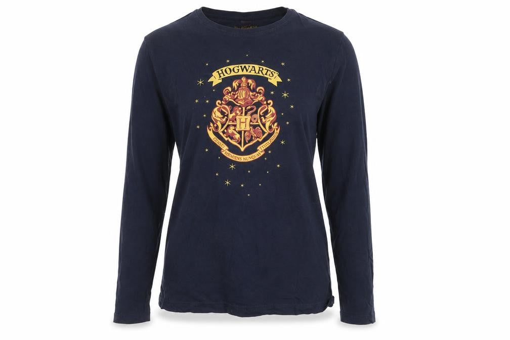 Harry Potter Blue Unisex Long Sleeve T-Shirt S