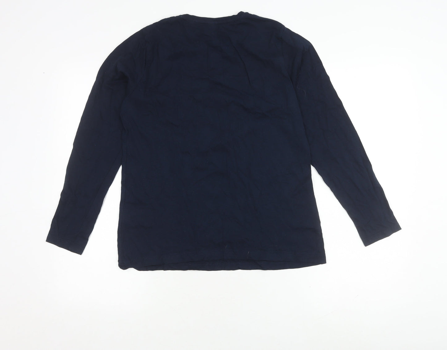 Harry Potter Blue Unisex Long Sleeve T-Shirt S