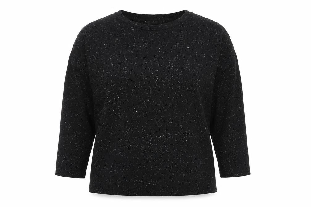 COS Women Black Crew Neck Top XS