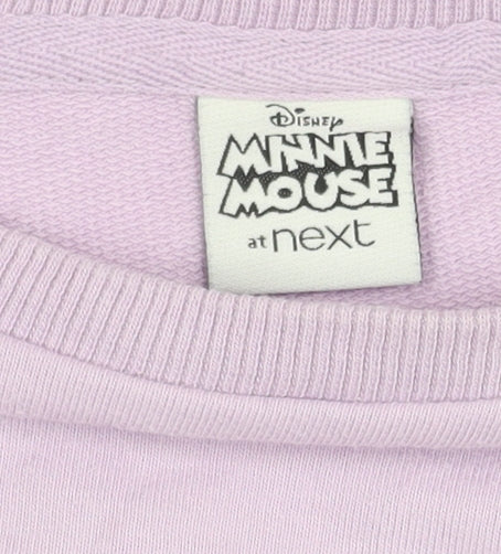 Next Disney Minnie Mouse Girls Purple T-Shirt Dress 16Y