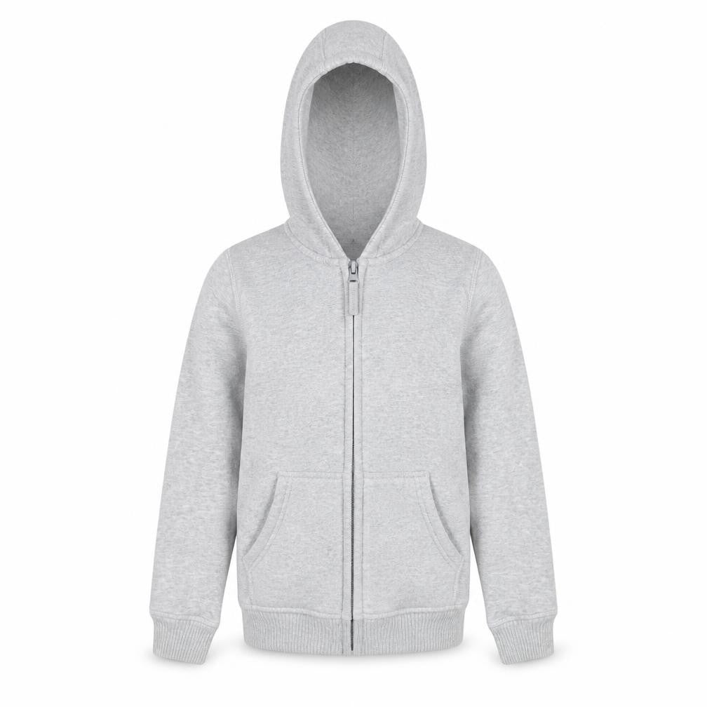 Marks & Spencer Girls Grey Hooded Jacket - 9-10 Years