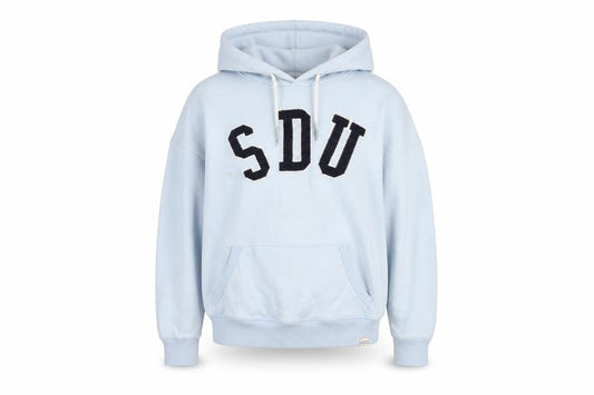 Superdry Women's Blue Pullover Hoodie Size 10