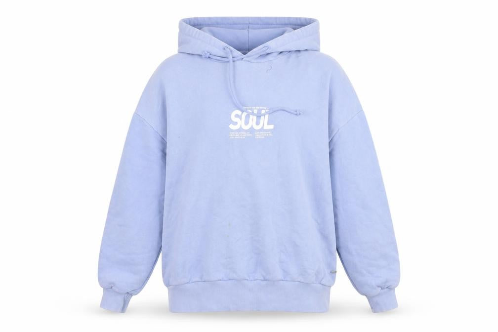 Pacific Republic Blue Teen Pullover Hoodie, Size S