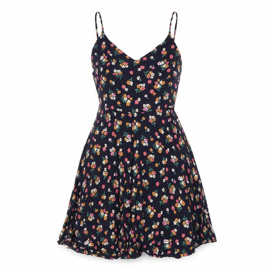 Gap Women's Multicoloured Floral Slip Dress S