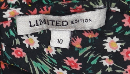 Marks & Spencer Women's Floral Blouse, UK 10, Multicoloured