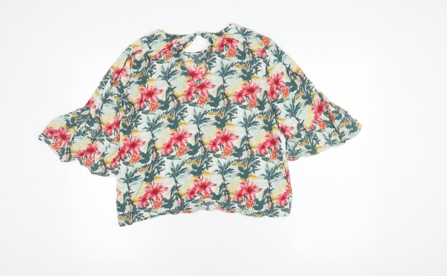 Marks and Spencer Women's Floral Blouse, Size 12