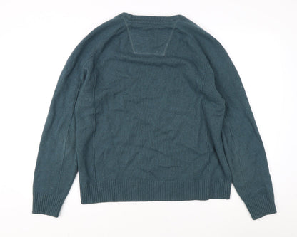 RJR.John Rocha Men's Green Wool Pullover M