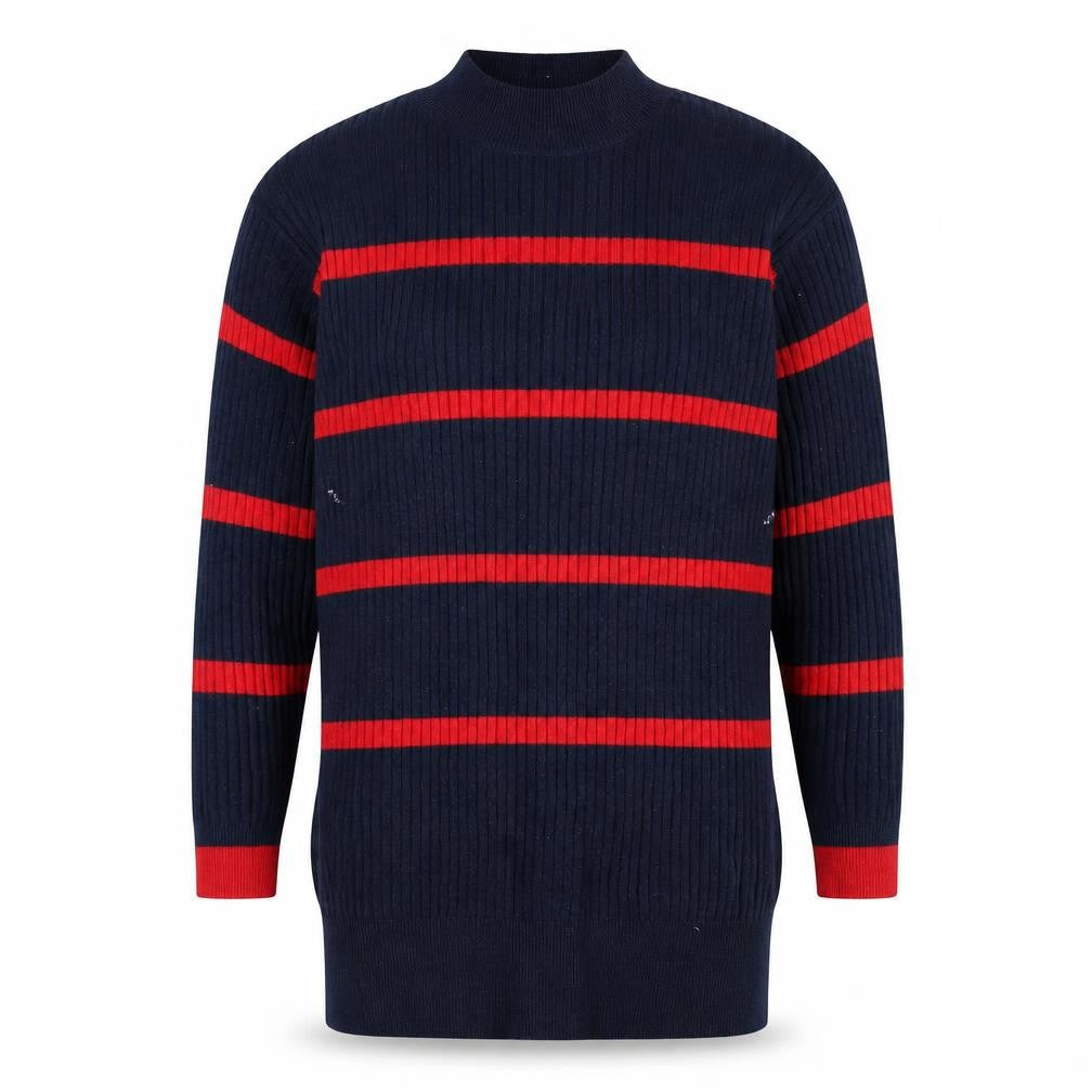 Marks & Spencer Men's Blue Striped XS Jumper