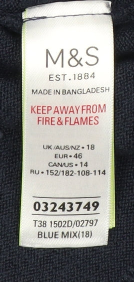 Marks and Spencer Women's Multicoloured Pullover Jumper