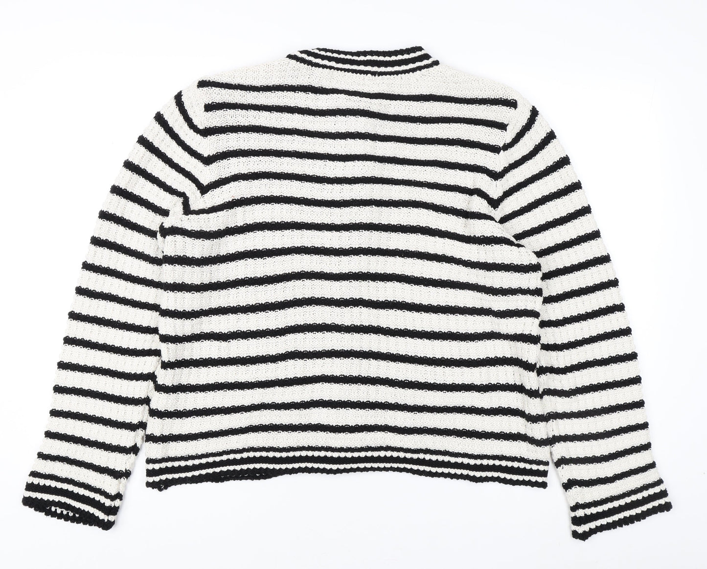 Next Women's Multicoloured Striped Cardigan L