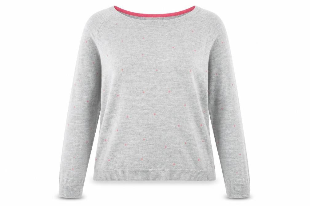 Waste Stuff Women’s Grey Pullover Size 12 Cotton Linen
