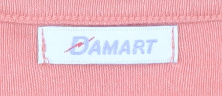 Damart Women's Pink Long Sleeve T-Shirt, Size M