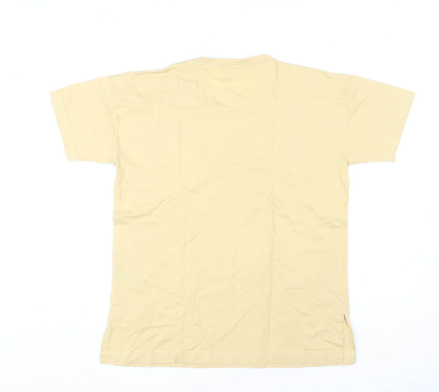 Racing Green Women's Beige Classic Fit T-Shirt Size 14