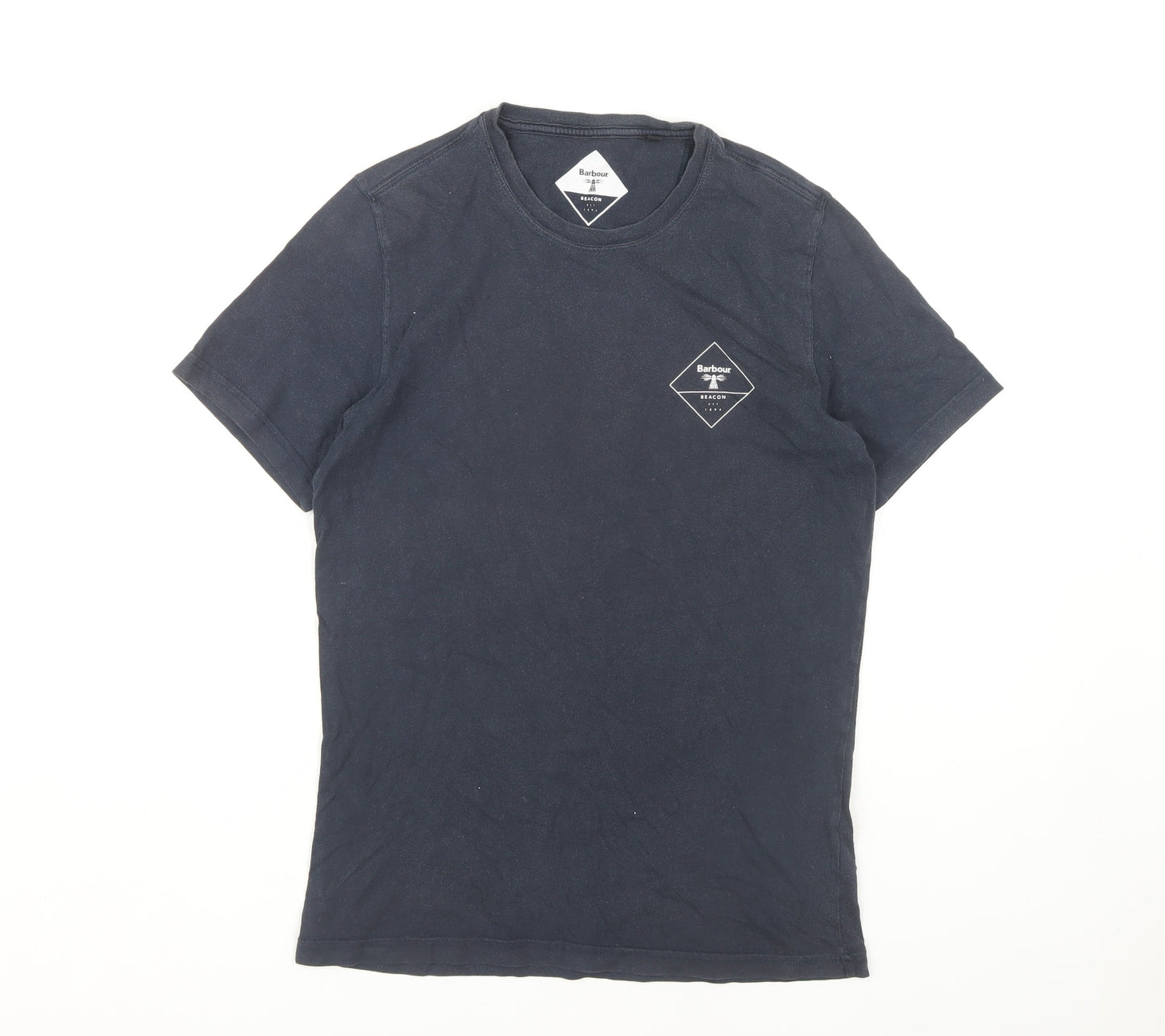 Barbour Black Mens T Shirt Size Small