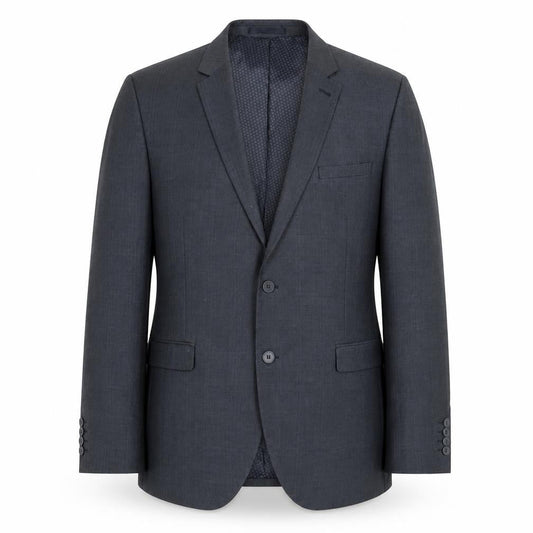 Next Men's Blue Slim Fit Blazer, 46R, Formal Style