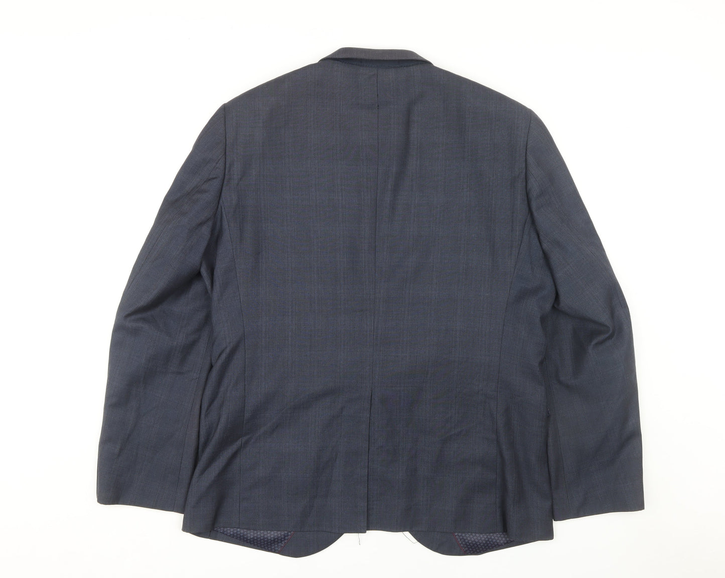 Next Men's Blue Slim Fit Blazer, 46R, Formal Style
