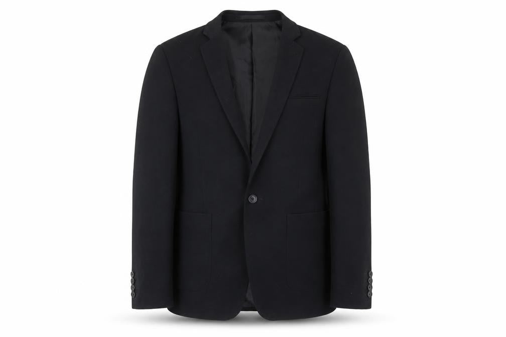 ASOS Men's Black Blazer, UK 36, Regular Fit, Formal
