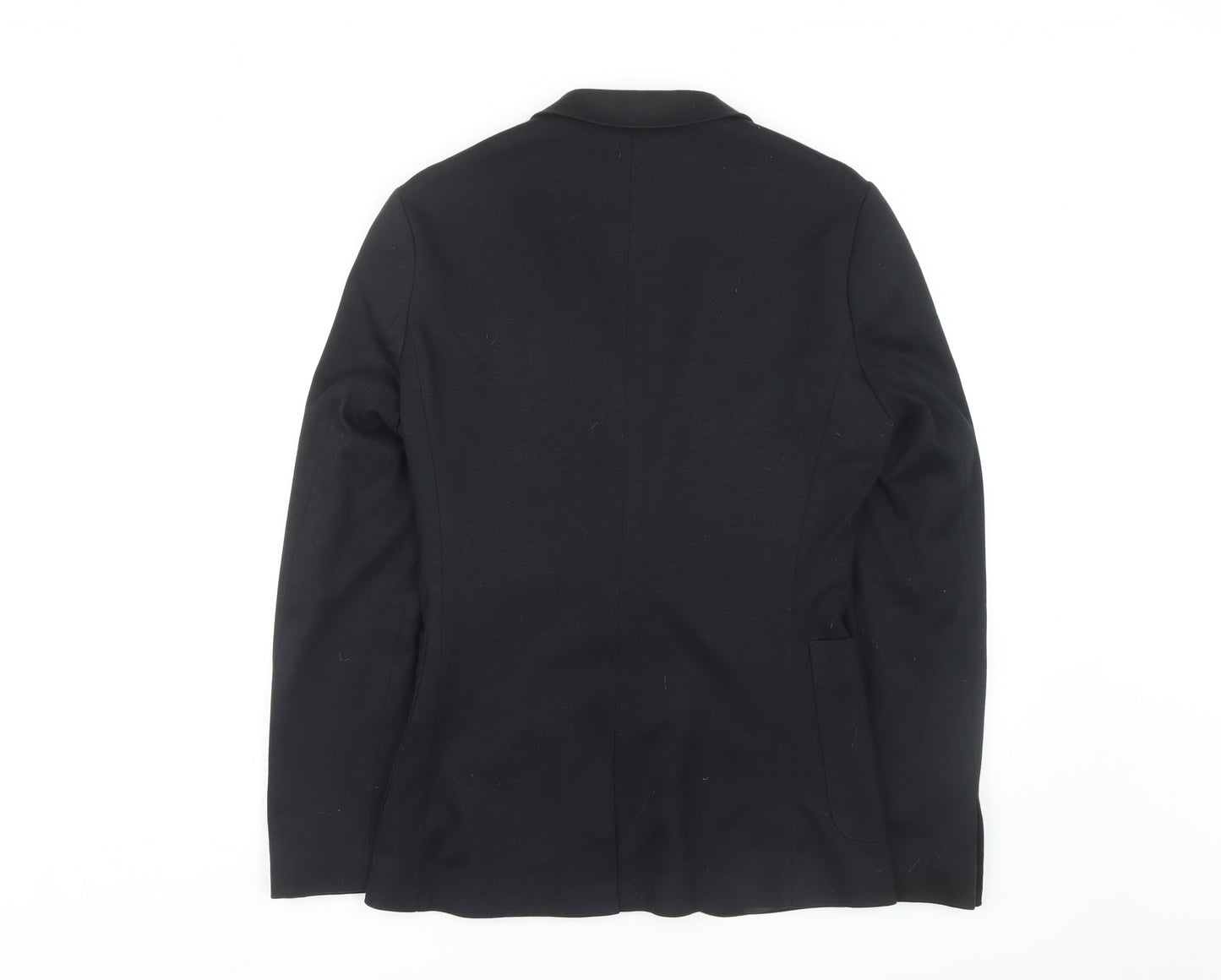 ASOS Men's Black Blazer, UK 36, Regular Fit, Formal