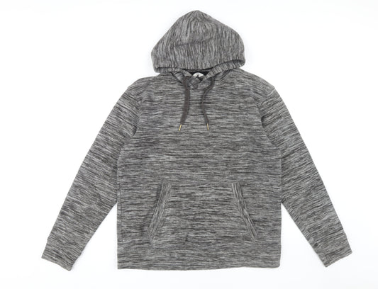 Next Unisex Grey Pullover Hoodie, Size L, Casual Style