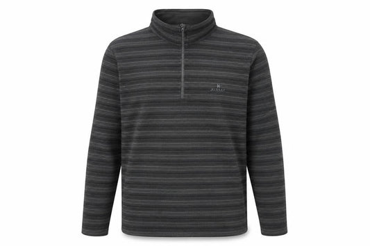 Hi Gear Men's Black 2XL 1/2 Zip Sweatshirt