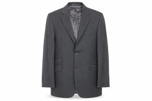 John Lewis Men's Grey Blazer 40R Wool Regular Fit