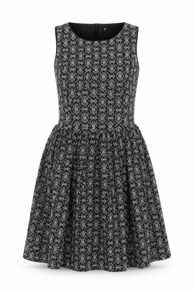 La Redoute Women's Black A-Line Dress Size 8