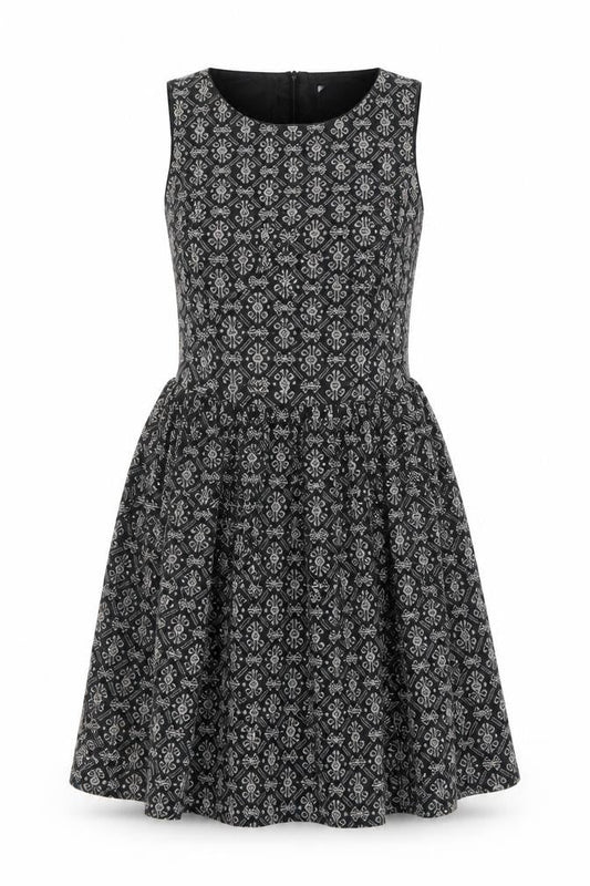 La Redoute Women's Black A-Line Dress Size 8