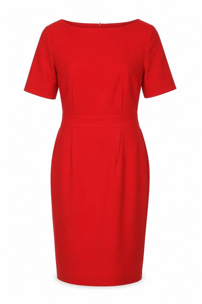 Dorothy Perkins Women's Red Sheath Dress Size 10