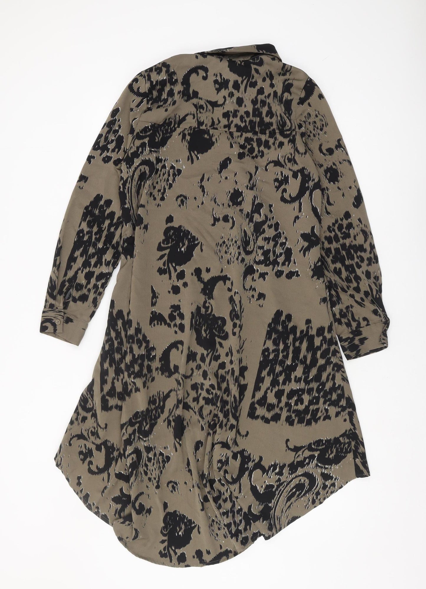 Roman Women's Multicoloured Animal Print Shirt Dress