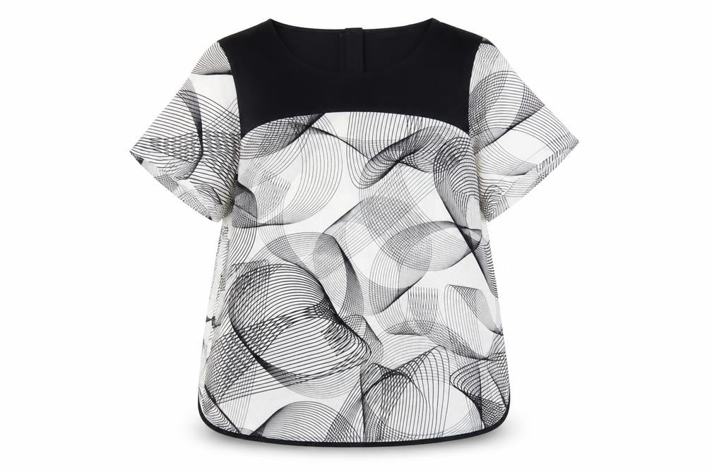 Marks & Spencer Women's Geometric Blouse Size 16