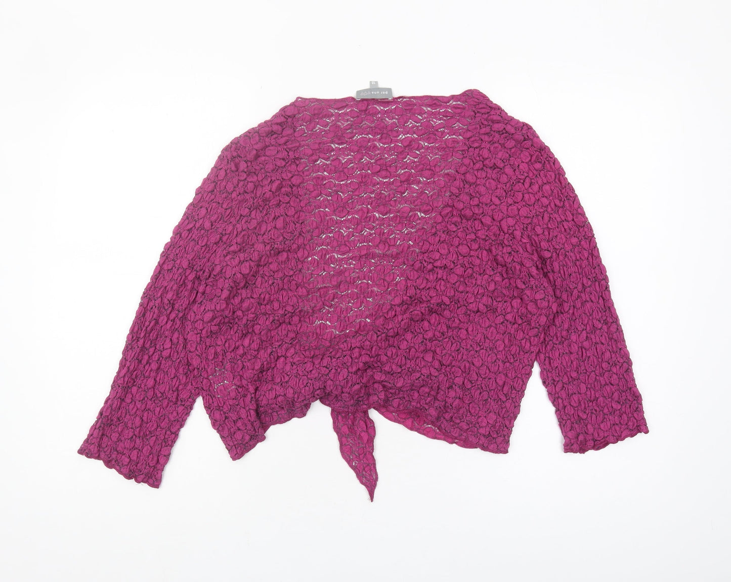 Marks & Spencer Women's Pink Wrap Blouse Size 18