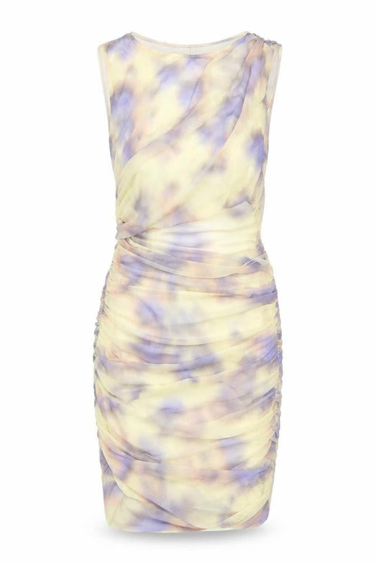 Zara Women's Multicoloured Sleeveless Dress M