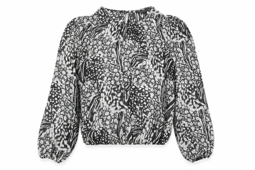 Dorothy Perkins Women's Multicoloured Animal Print Blouse