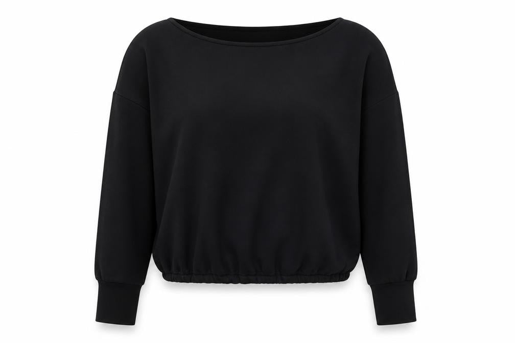 Fabletics Women's Black Pullover Sweatshirt Size S