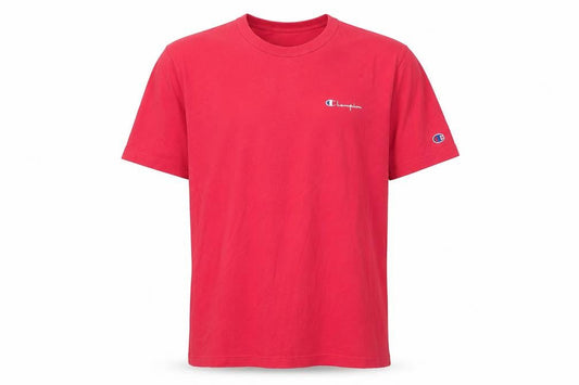 Champion Men's Red XL Crew Neck T-Shirt