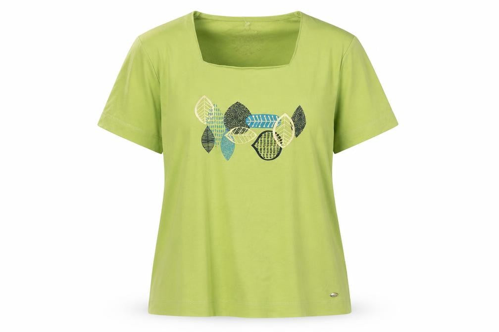 TIGI Women's Green Short Sleeve T-Shirt UK 14/16