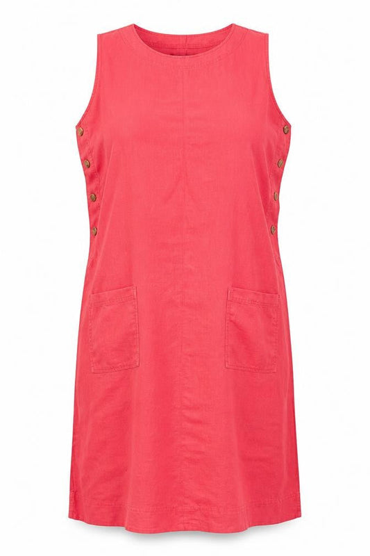 Marks & Spencer Women's Pink Sleeveless Dress 14