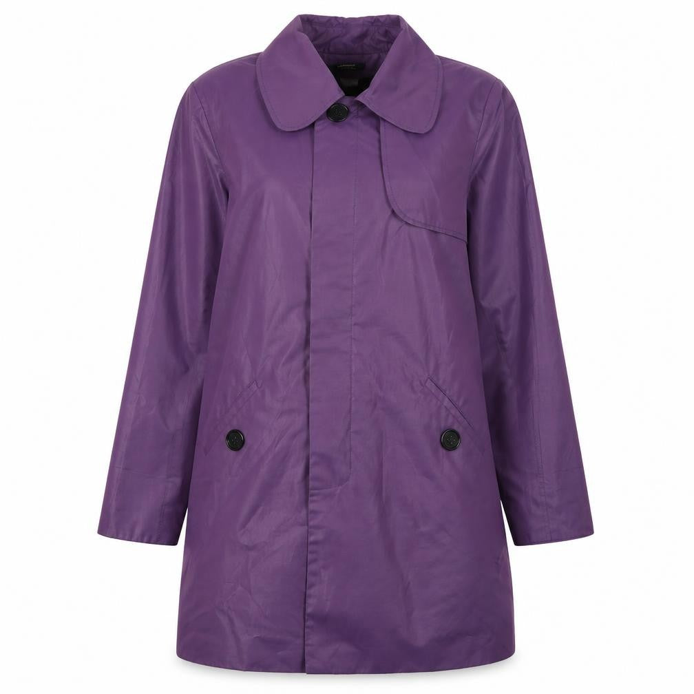 La Redoute Women's Purple Trench Coat Size 10