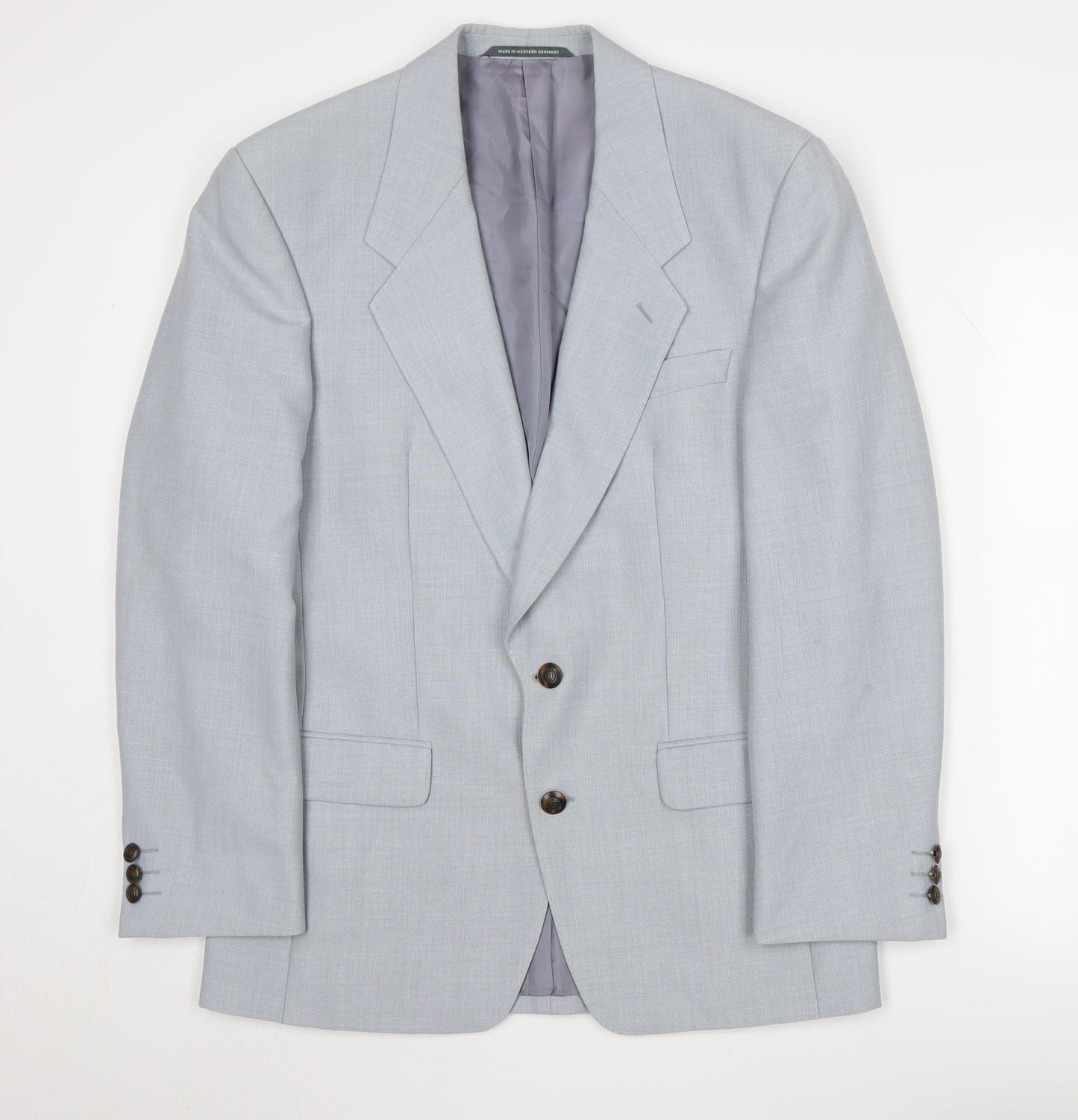 DESCH Men's Grey Blazer 48R Jacket for Business