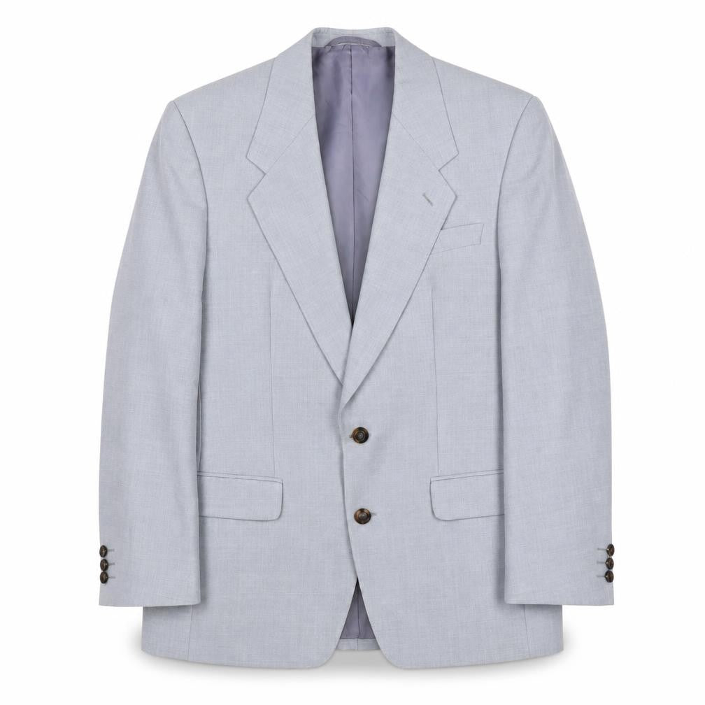 DESCH Men's Grey Blazer 48R Jacket for Business